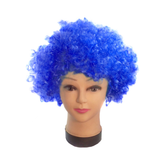 PELUCA AFRO AZUL